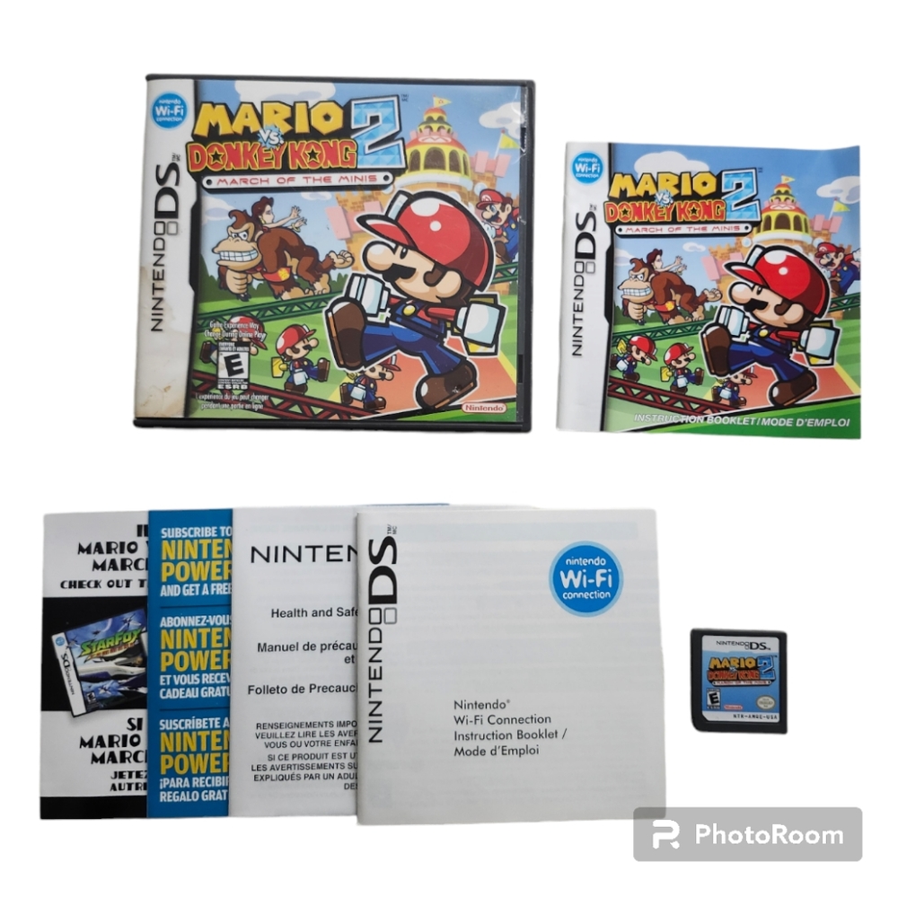 Mario Vs. Donkey Kong 2: March of the Minis (DS) Nintendo Complete Tested